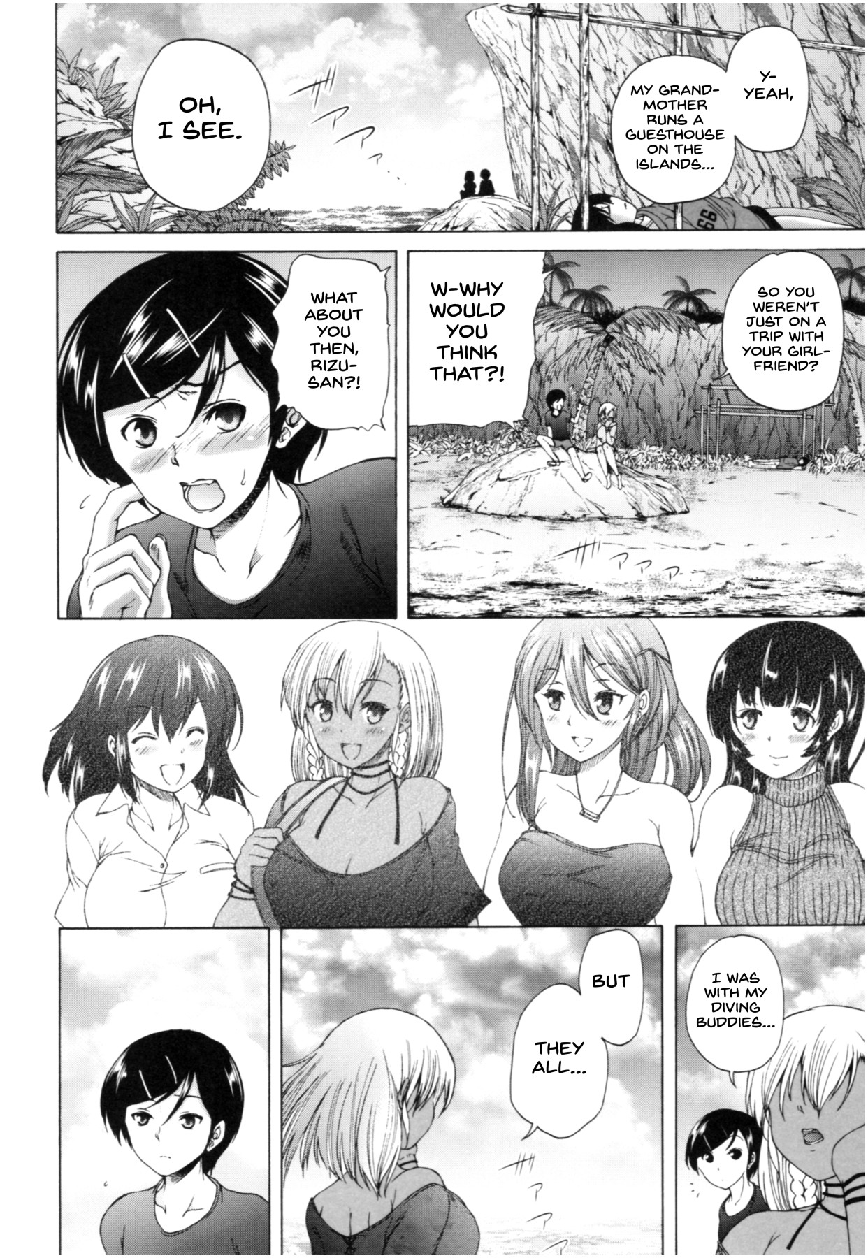 Hentai Manga Comic-Oba-Shota Harem-Read-87